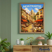 Cargar imagen en el visor de la galería, Póster de viaje Montmartre
