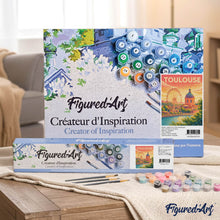 Cargar imagen en el visor de la galería, Póster de viaje Noria de Toulouse