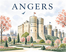 Cargar imagen en el visor de la galería, Pintar por numeros Figured'Art - Castillo de Angers