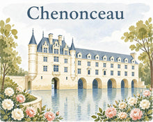 Cargar imagen en el visor de la galería, Pintar por numeros Figured'Art - Castillo de Chenonceau