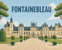 Cargar imagen en el visor de la galería, Pintar por numeros Figured'Art - Palacio de Fontainebleau