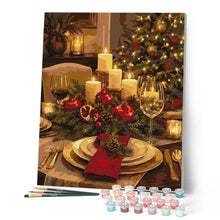 Cargar imagen en el visor de la galería, Elegante mesa de Navidad