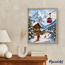 Cargar imagen en el visor de la galería, Vacaciones de invierno en los Alpes