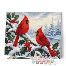 Cargar imagen en el visor de la galería, Cardenales de invierno
