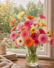 Cargar imagen en el visor de la galería, Pintar por numeros Figured'Art - Gerberas alegres