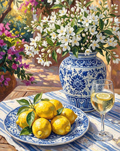 Cargar imagen en el visor de la galería, Pintar por numeros Figured'Art - Mesa de Amalfi