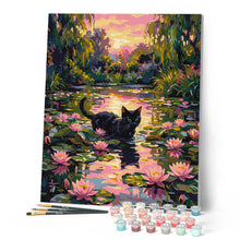 Cargar imagen en el visor de la galería, Gato en flor