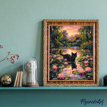 Cargar imagen en el visor de la galería, Gato en flor