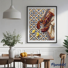 Cargar imagen en el visor de la galería, Langosta y Azulejos