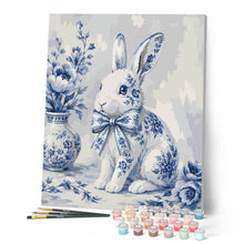 Cargar imagen en el visor de la galería, Conejito estilo Delft