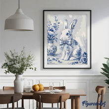 Cargar imagen en el visor de la galería, Conejito estilo Delft