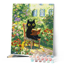 Cargar imagen en el visor de la galería, Lector en el Jardín de Monet