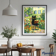 Cargar imagen en el visor de la galería, Lector en el Jardín de Monet