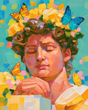Cargar imagen en el visor de la galería, Pintar por numeros Figured'Art - David en flor