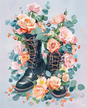 Cargar imagen en el visor de la galería, Pintar por numeros Figured'Art - Escaleras en flor