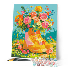Cargar imagen en el visor de la galería, Botas florales