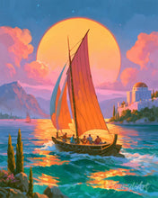 Cargar imagen en el visor de la galería, Pintar por numeros Figured'Art - Horizonte de la Odisea