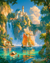 Cargar imagen en el visor de la galería, Pintar por numeros Figured'Art - Viaje de la Odisea