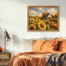 Cargar imagen en el visor de la galería, Campo de Girasoles y Granja Blanca