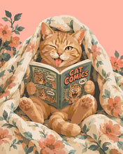 Cargar imagen en el visor de la galería, Pintar por numeros Figured'Art - Cómics de gatos