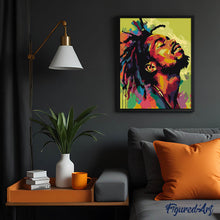 Cargar imagen en el visor de la galería, Hombre reggae - Street art abstracto