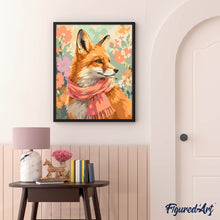 Cargar imagen en el visor de la galería, Zorro entre Flores