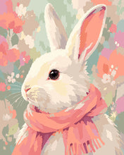Cargar imagen en el visor de la galería, Pintar por numeros Figured'Art - Conejo de Primavera