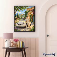Cargar imagen en el visor de la galería, Citroën 2CV en el Portal Floreado