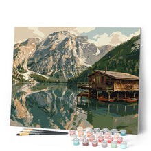 Cargar imagen en el visor de la galería, Reflejo del Lago Dolomitas