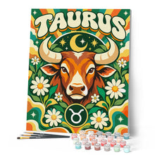 Cargar imagen en el visor de la galería, Zodiaco Retro Tauro