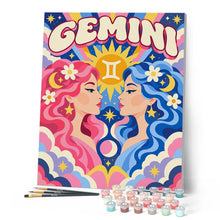 Cargar imagen en el visor de la galería, Zodiaco Retro Géminis