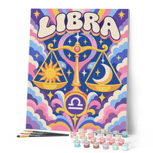 Cargar imagen en el visor de la galería, Zodiaco Retro Libra