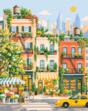 Cargar imagen en el visor de la galería, Pintar por numeros Figured'Art - Jardín Urbano