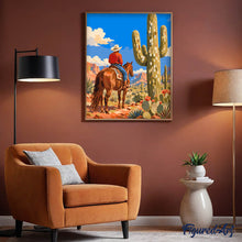 Cargar imagen en el visor de la galería, Vaquero contemplando el Desierto Pintado