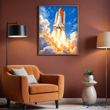 Cargar imagen en el visor de la galería, Lanzamiento del transbordador espacial