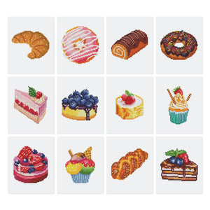 Mini Serie Diamond Painting - Dulces y Pasteles