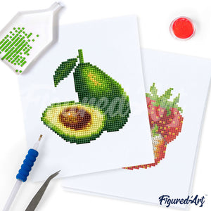 Mini Serie Diamond Painting - Frutas