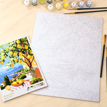 Cargar imagen en el visor de la galería, Kit Regalo Pintura por números - Limón de Verano