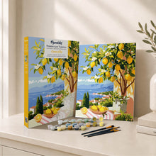 Cargar imagen en el visor de la galería, Kit Regalo Pintura por números - Limón de Verano
