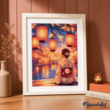 Cargar imagen en el visor de la galería, Kit Regalo Pintura por números - Festival de los Faroles