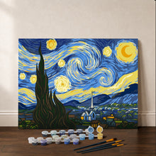 Cargar imagen en el visor de la galería, Kit Regalo Pintura por números - La noche estrellada
Vincent van Gogh