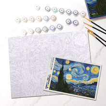Cargar imagen en el visor de la galería, Kit Regalo Pintura por números - La noche estrellada
Vincent van Gogh