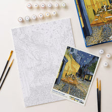 Cargar imagen en el visor de la galería, Kit Regalo Pintura por números - Terraza de café por la noche
Vincent van Gogh