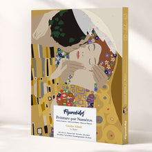 Cargar imagen en el visor de la galería, Kit Regalo Pintura por números - El beso
Gustav Klimt Figured'Art