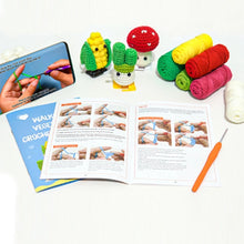 Cargar imagen en el visor de la galería, Kit Amigurumi - Verduritas Amistosas