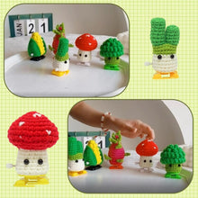 Cargar imagen en el visor de la galería, Kit Amigurumi - Verduritas Amistosas