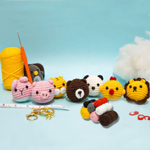 Cargar imagen en el visor de la galería, Kit Amigurumi - Caritas de Animales Figured'Art