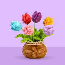 Cargar imagen en el visor de la galería, Kit Amigurumi - Ramo de Tulipanes Figured'Art