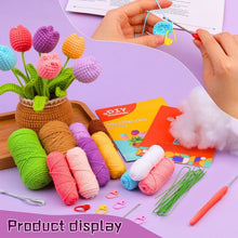 Cargar imagen en el visor de la galería, Kit Amigurumi - Ramo de Tulipanes