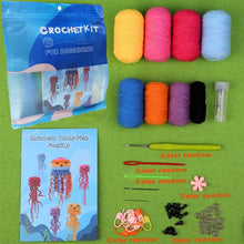 Cargar imagen en el visor de la galería, Kit Amigurumi - Medusas